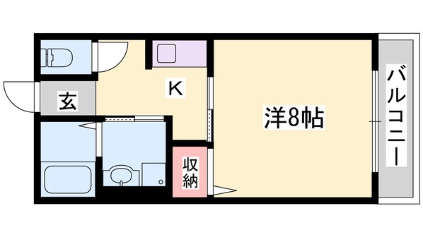 姫路駅 徒歩23分 1階の物件間取画像